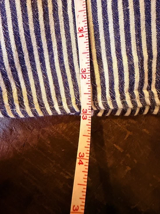 Striped Navy and White Sundress - Picture 7 of 9